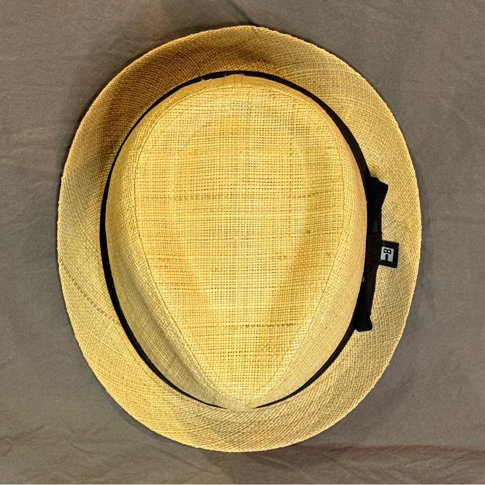 Straw Men’s Fedora size L - Picture 2 of 5